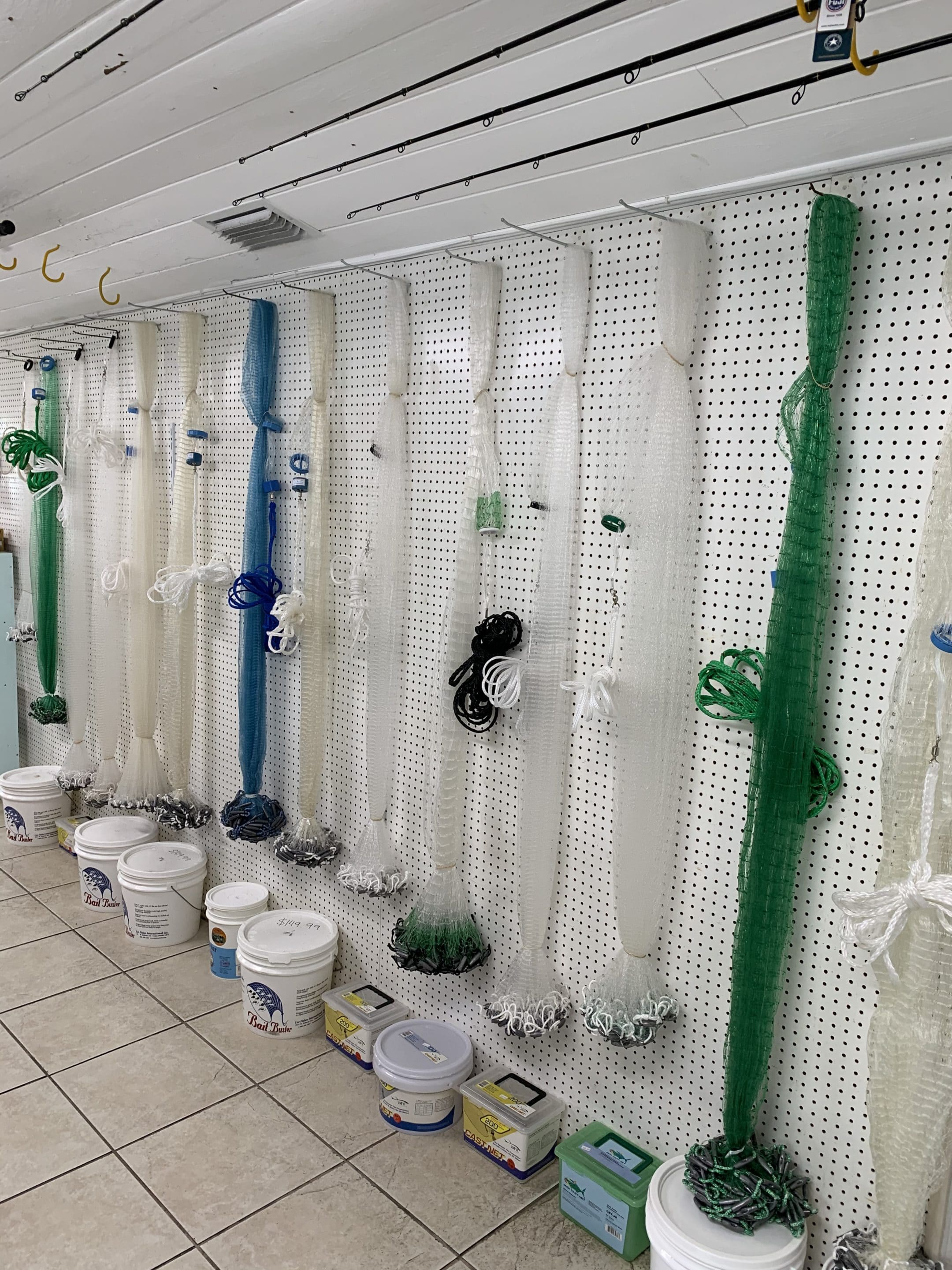 Cast Nets at Vero Tackle & Watersports