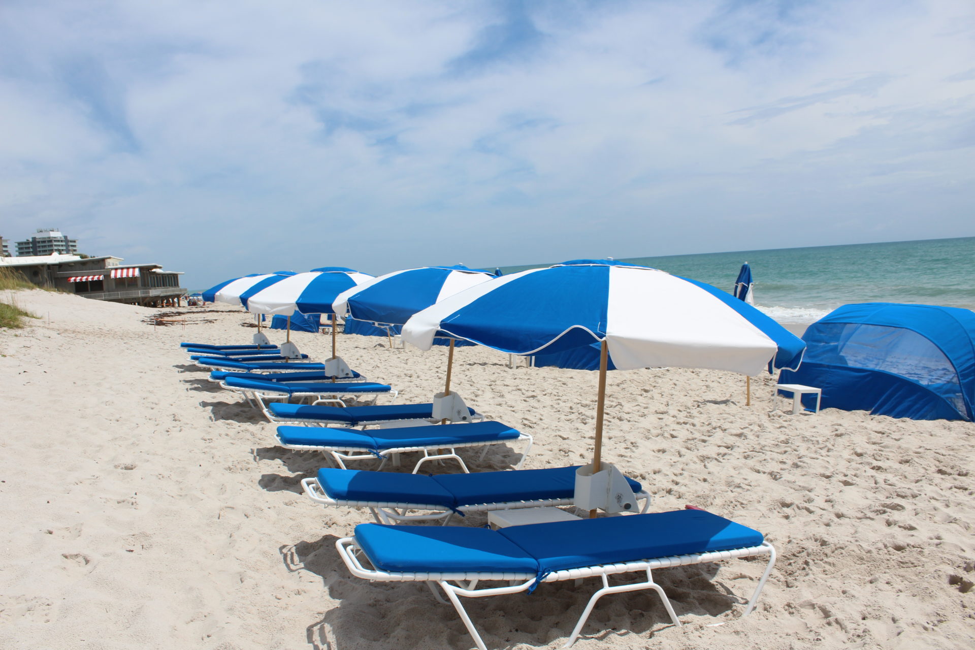Beach Chair and Umbrella at Costa d' Esta