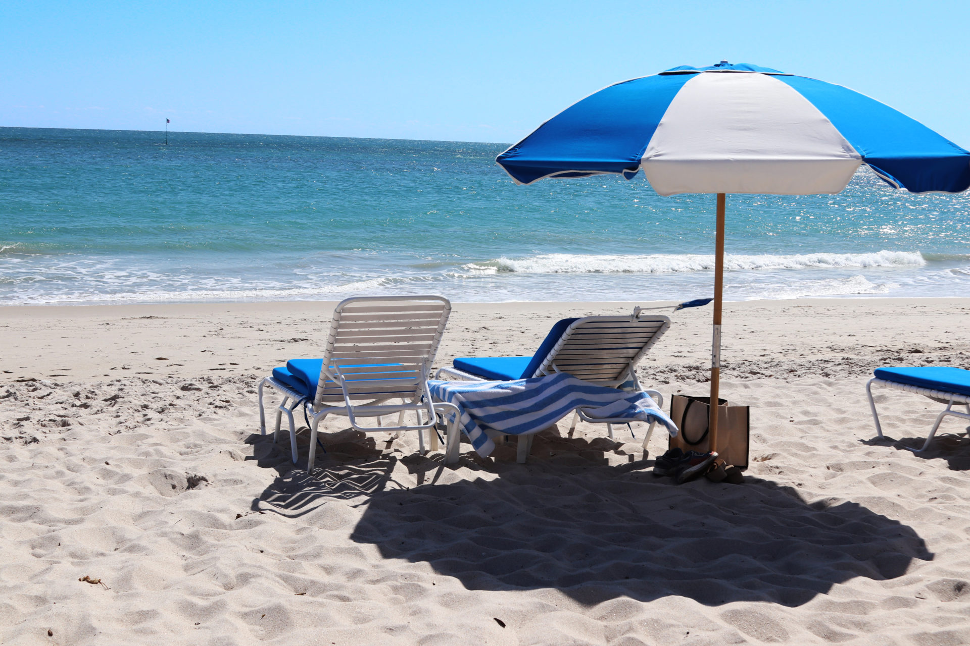 Beach Chairs at Costa d' Este